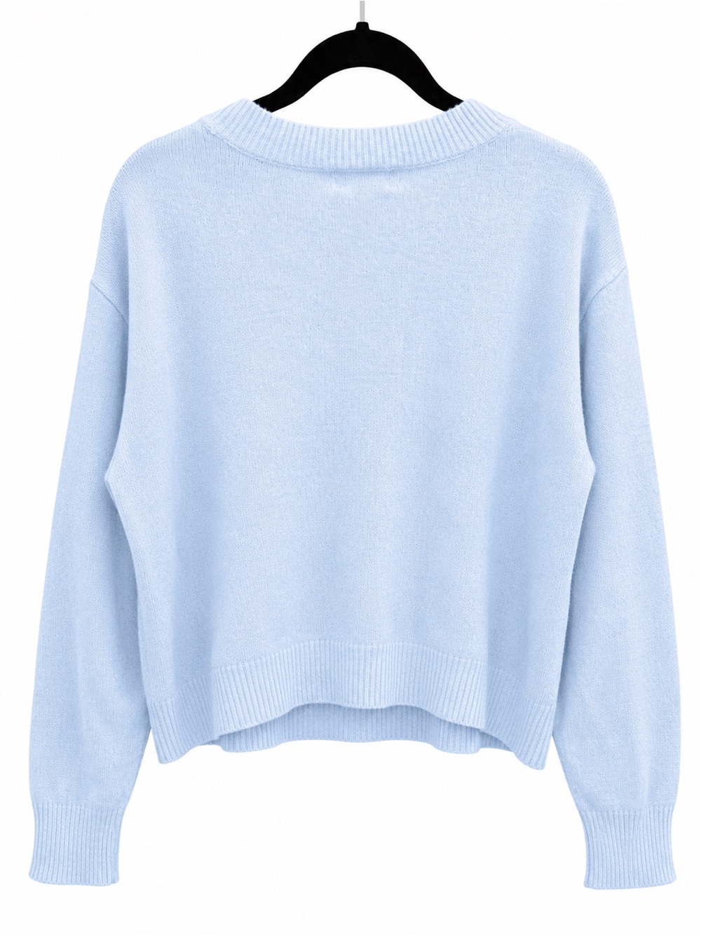 Universal Thread Pastel Blue V-Neck Sweater - Picture 3 of 3
